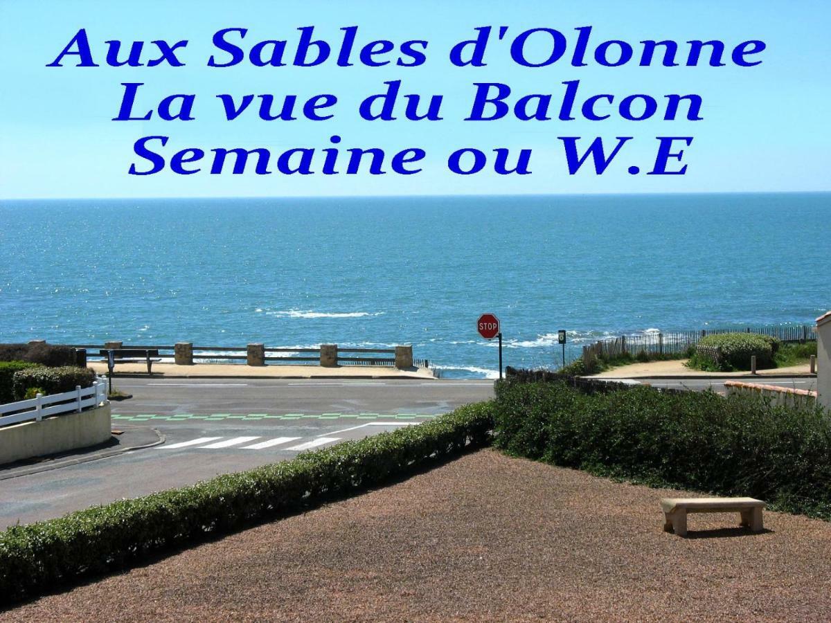 Oceane Flore Appart Vue Mer Les Sables-dʼOlonne Exteriör bild
